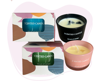 Scented Candle - assorted colors (single)