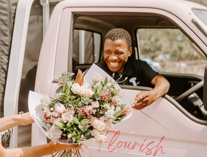 Mobile flowers delivered daily.
